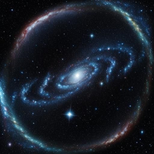 Cosmic Symphony: Twinkling Stars and Distant Galaxies