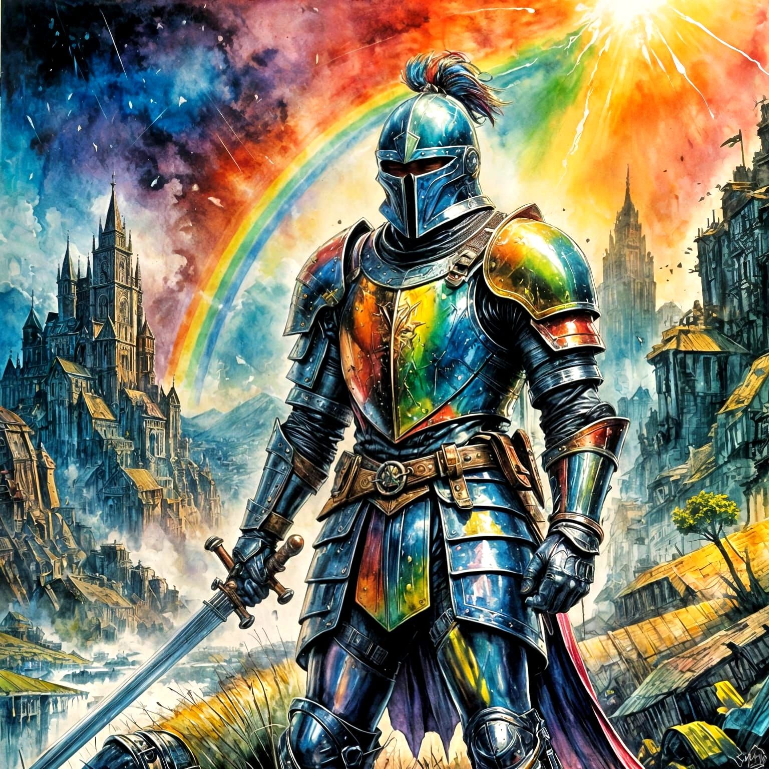 Rainbow knight