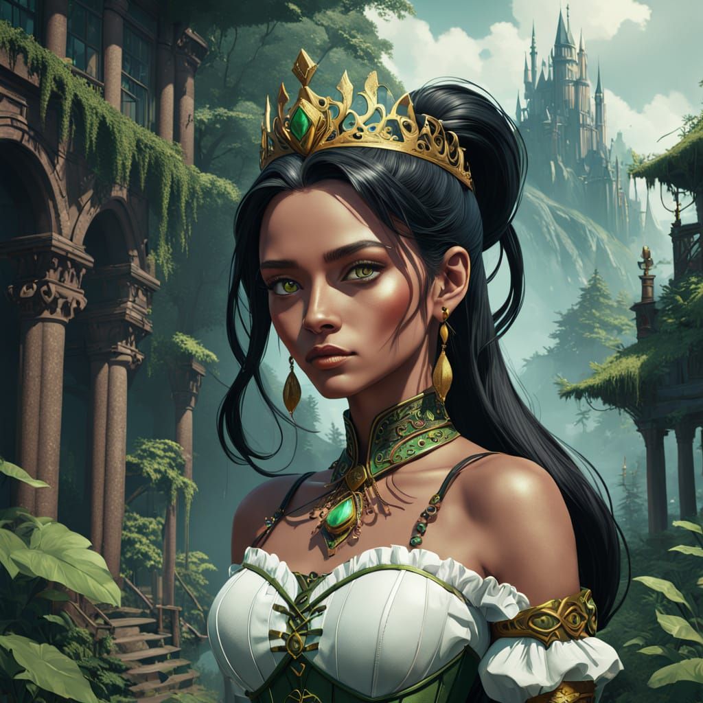 Mystical Princess of the Golden Kingdom