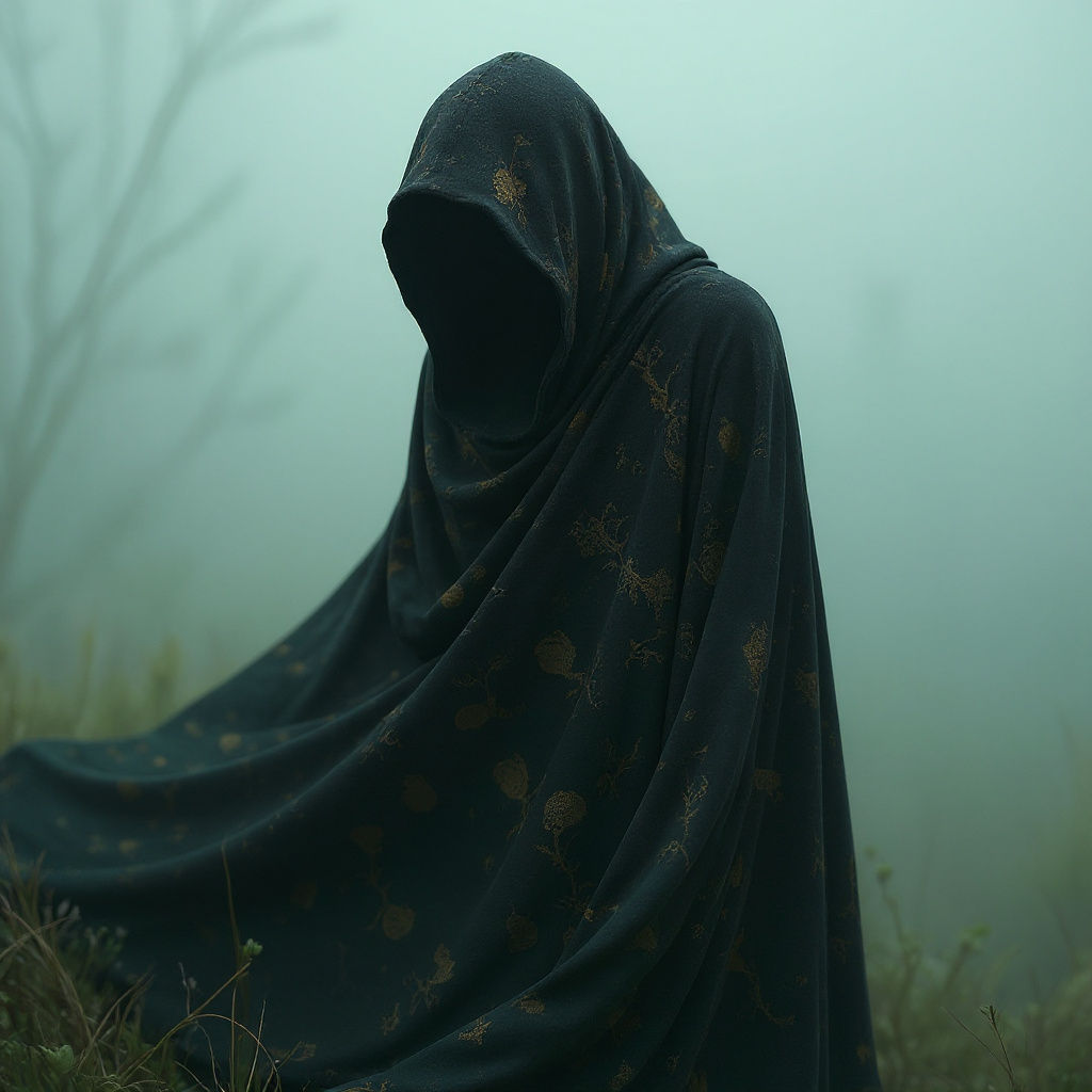 Ethereal Dementor Figure in Haunting Style