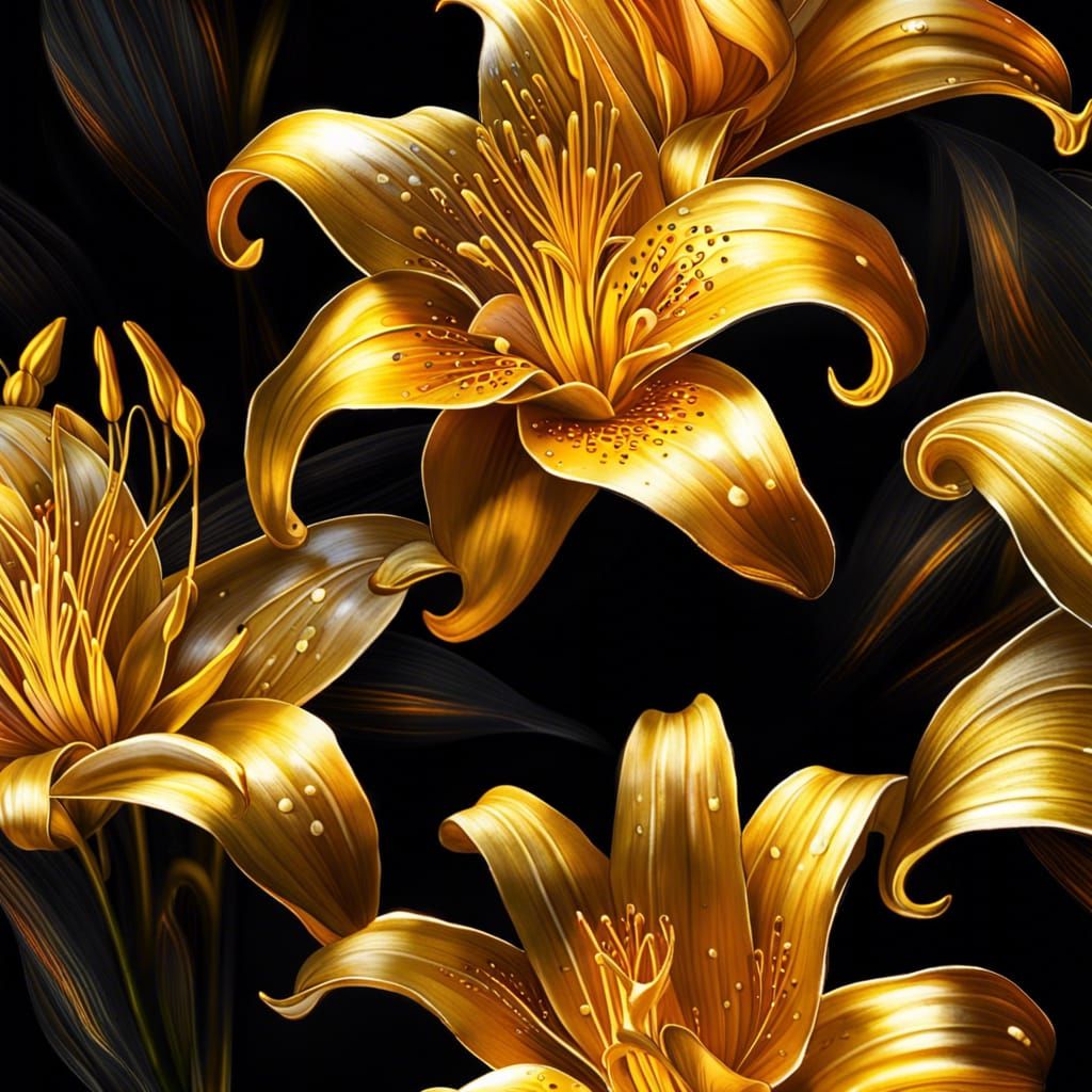 Golden Lilies