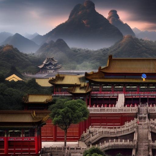 Epic Cinematic View of China