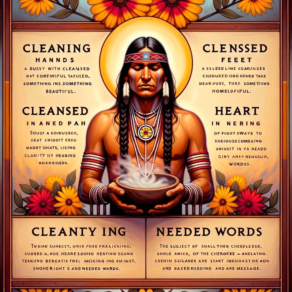 Cherokee Smudging Prayer: Spiritual Cleansing in Serenity