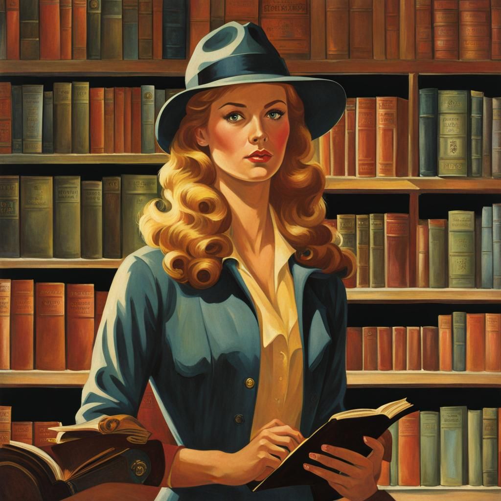 Nancy Drew and the Case of the Overdue Library Book