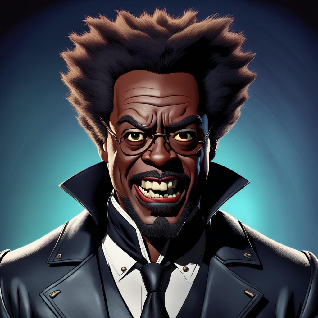 Robert Downey Jr. as Blade, Cyberpunk Vampire Hunter with Da...