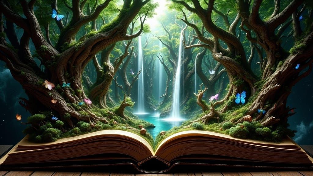 Book of Forestry with Flux + Book Life