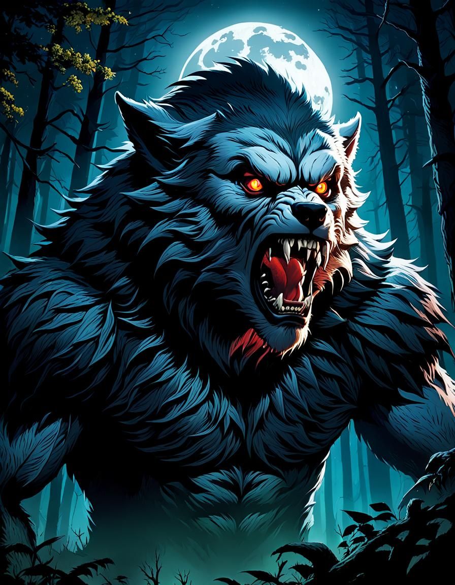 A werewolf