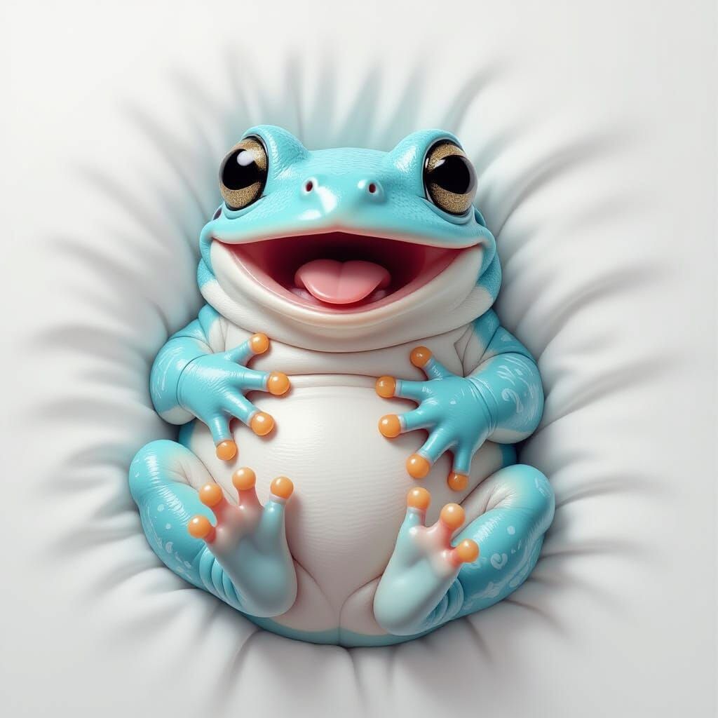 blue Frog baby