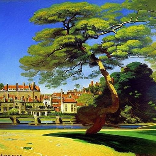 Abstract Fractal Art in Triadic Colors