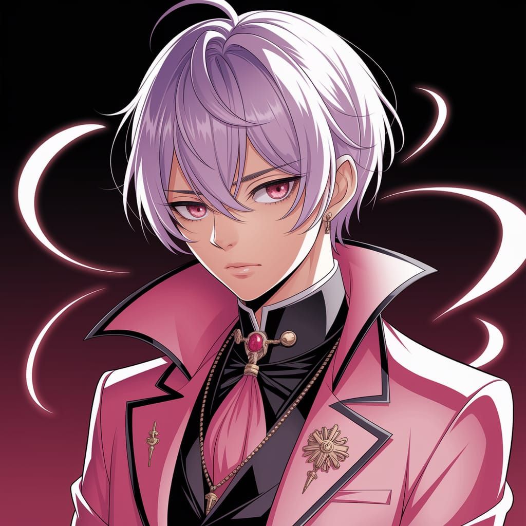 Grimdark Masterpiece in Anime Style