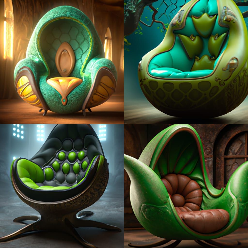 Avocado Armchair by Celtic Architect: Product Photo
