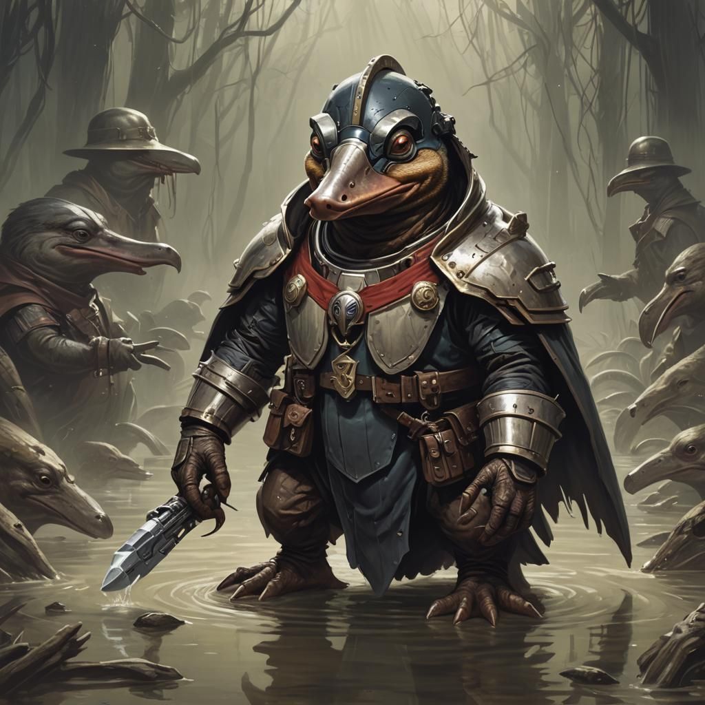 Sinister Inquisitor Platypus Artwork