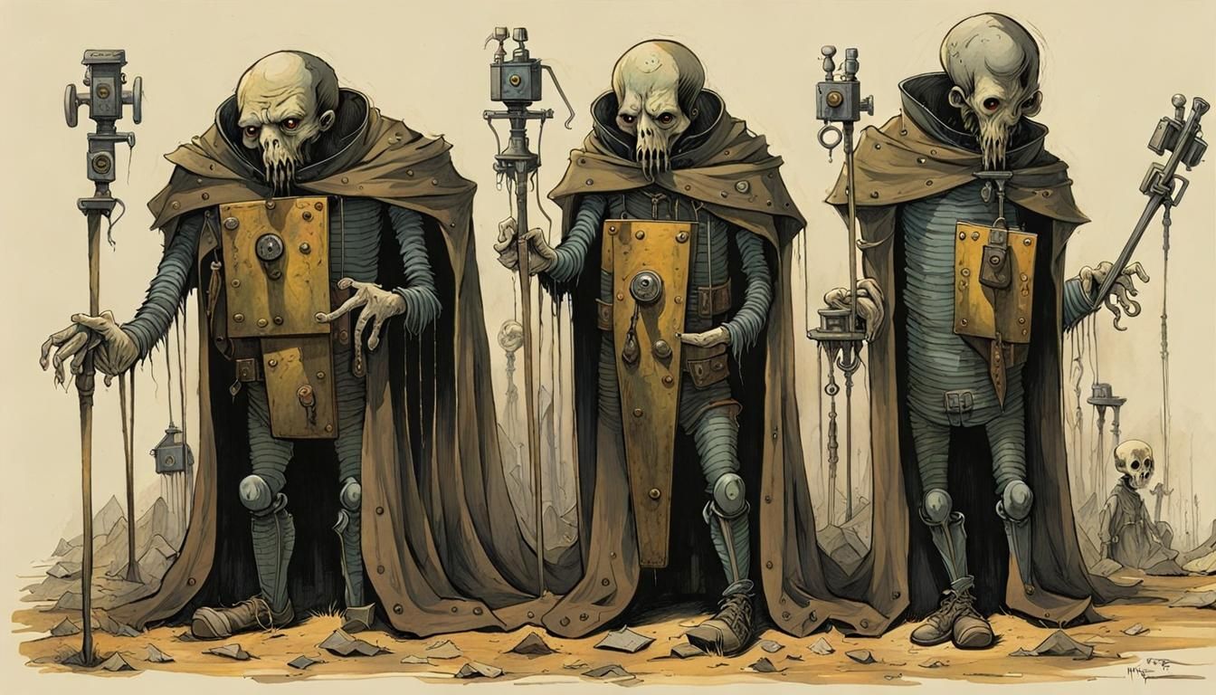 Eerie Master of Puppets: A Dark Fantasy Masterpiece