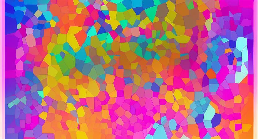 Colorful Abstract DNA of Rubber Ducky Design