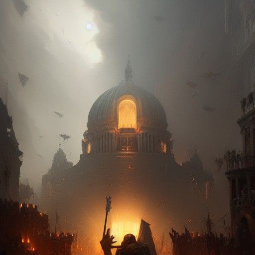Dark Fantasy Veni Vidi Vici Concept Art