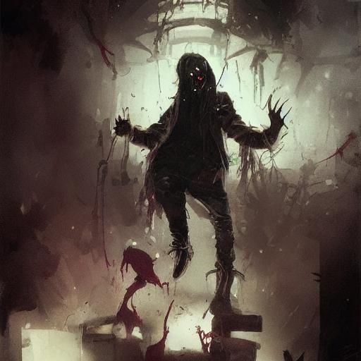 Sinister Pickled Punk Character in Fantasy Style