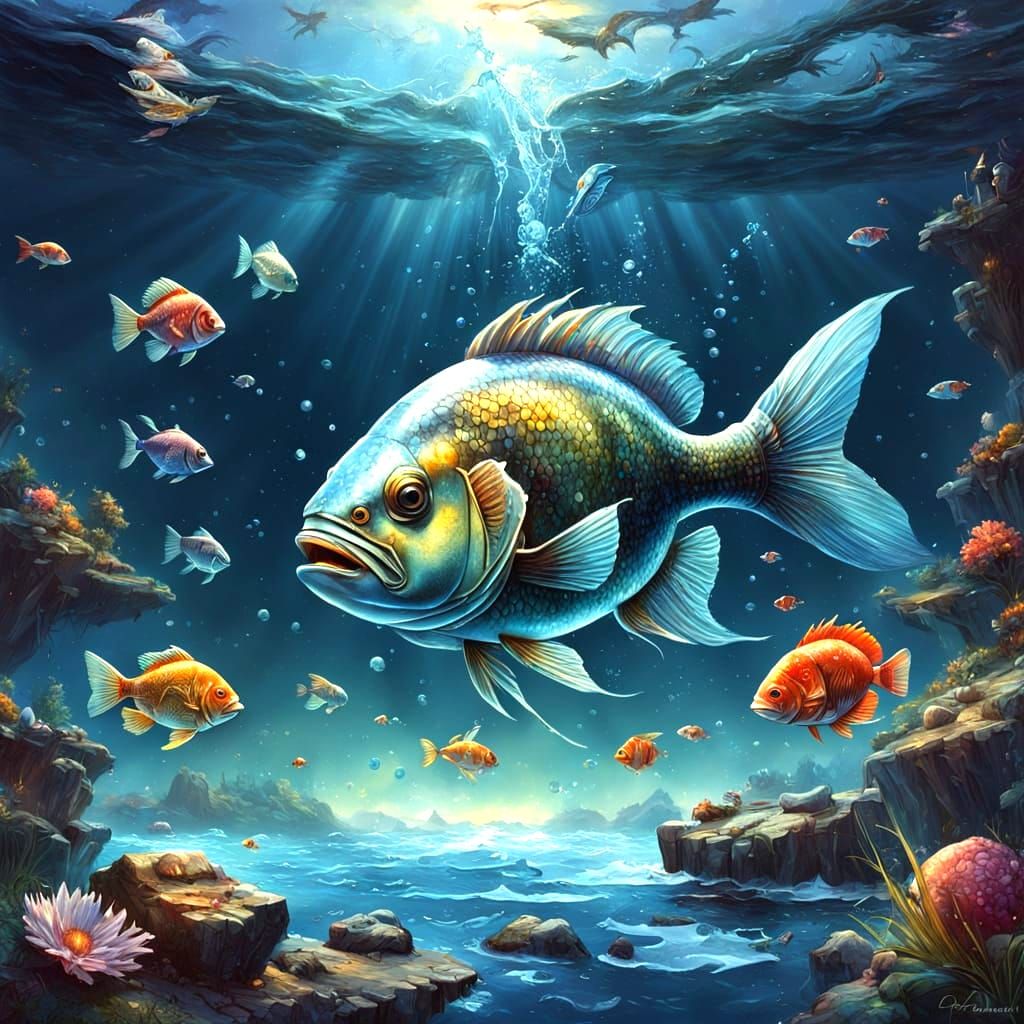 Under sea fish Cavern