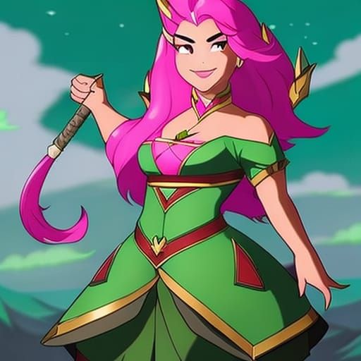 Hybrid Dragon Creature With Diamond Scales and Emerald Claws