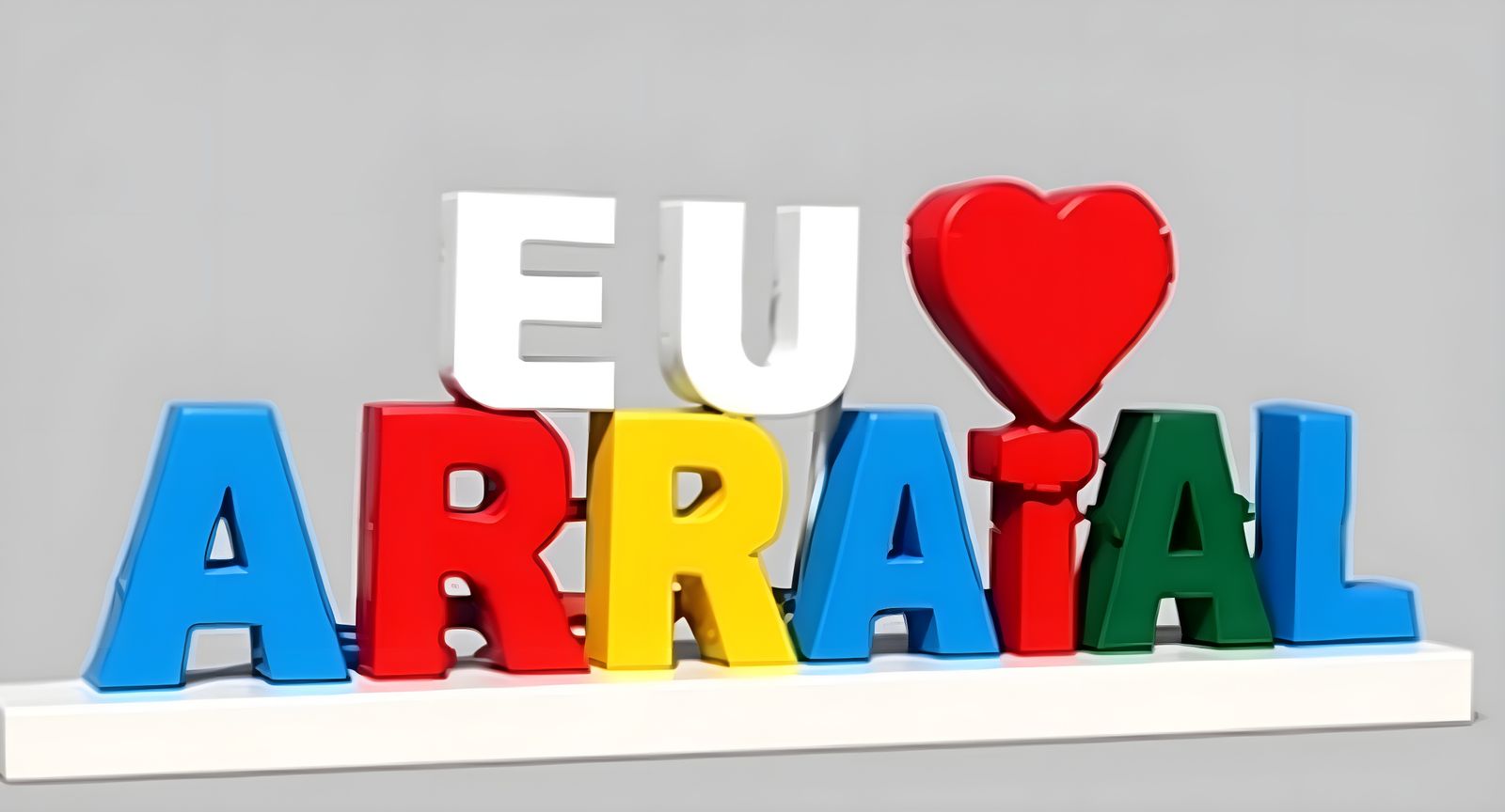 Embossed Emblem with 3D Details and Heart