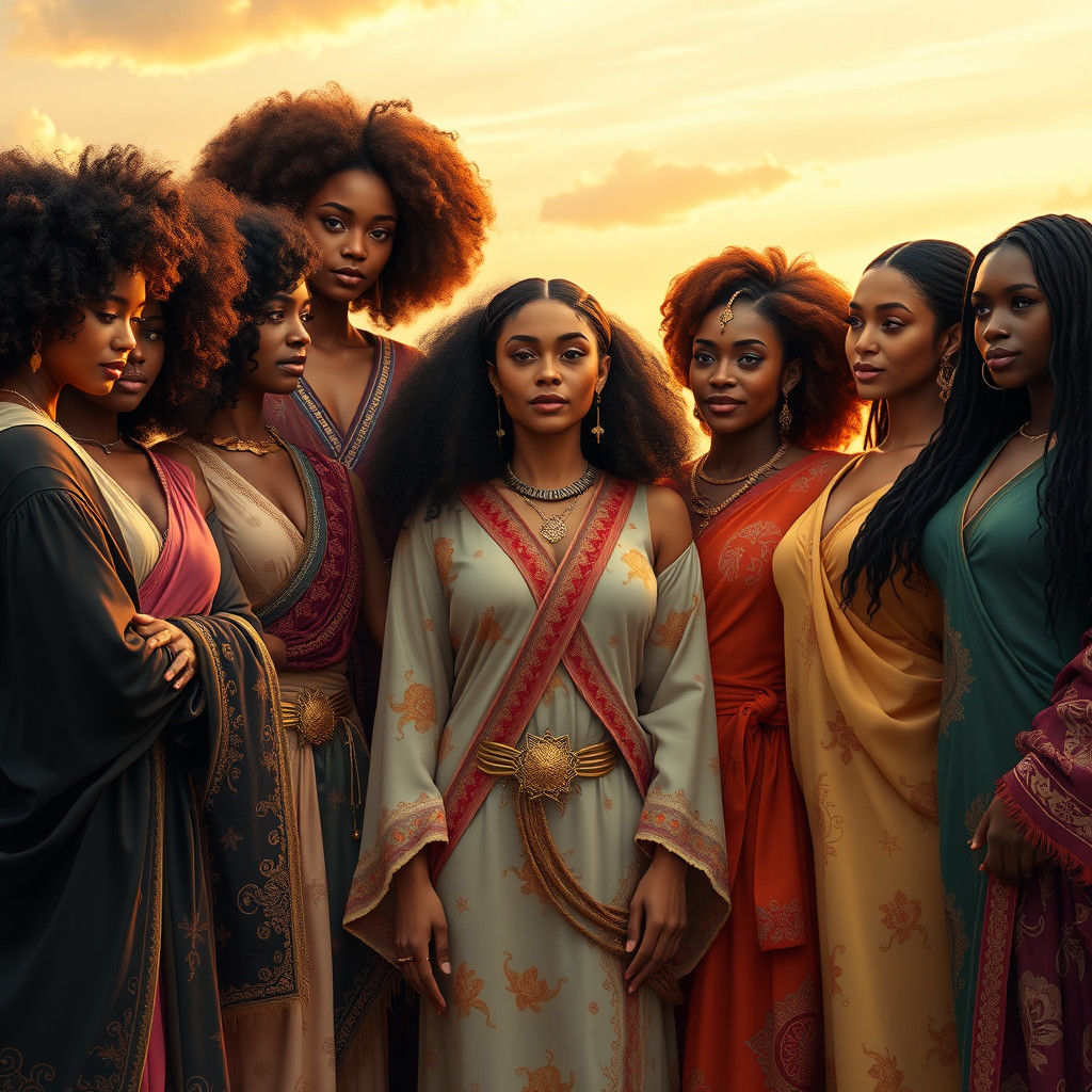 Empowering Women: A Portrait of Unity and Diversity