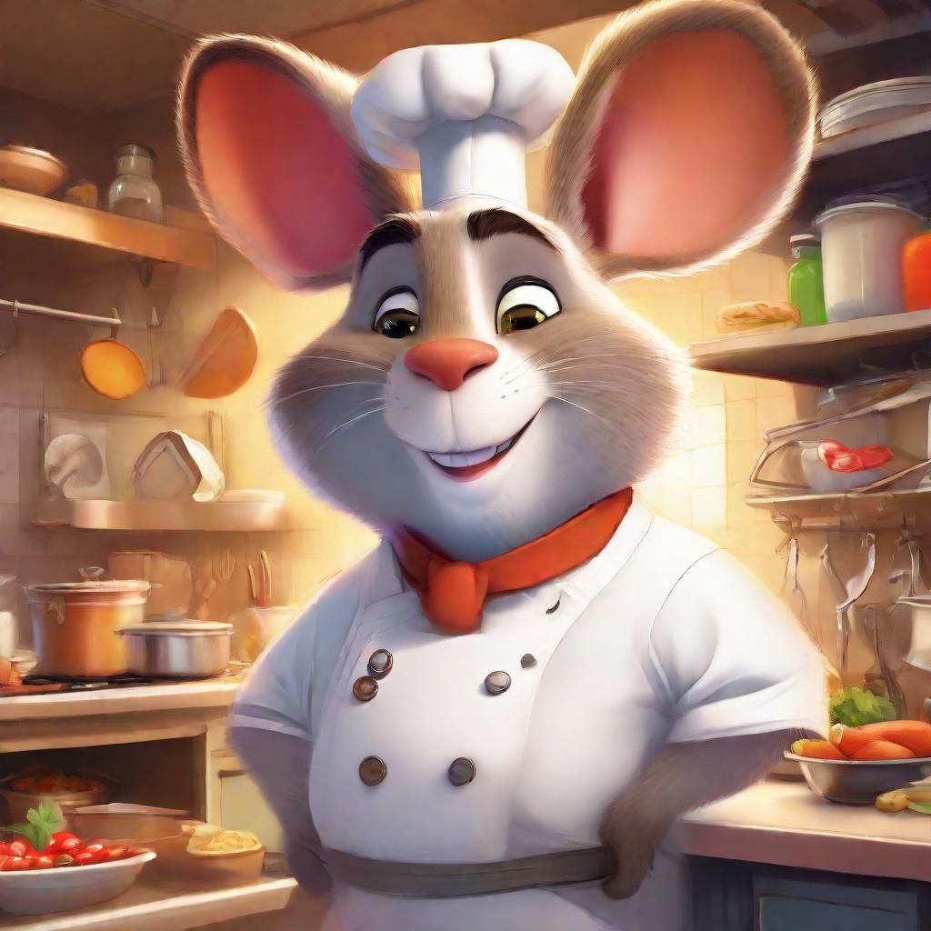 Zootopia-Inspired Sous Chef in Kitchen Chaos