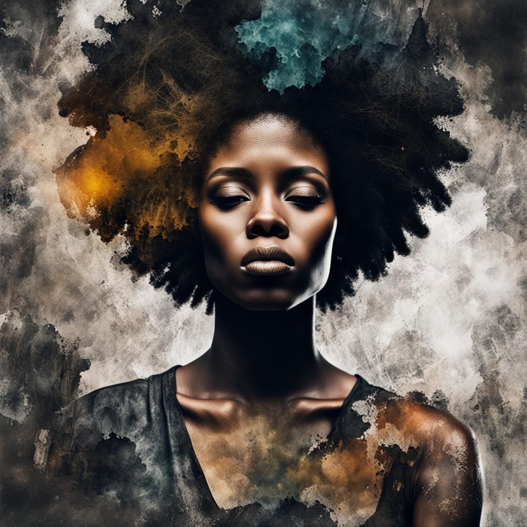 Hyperreal Grunge Portrait