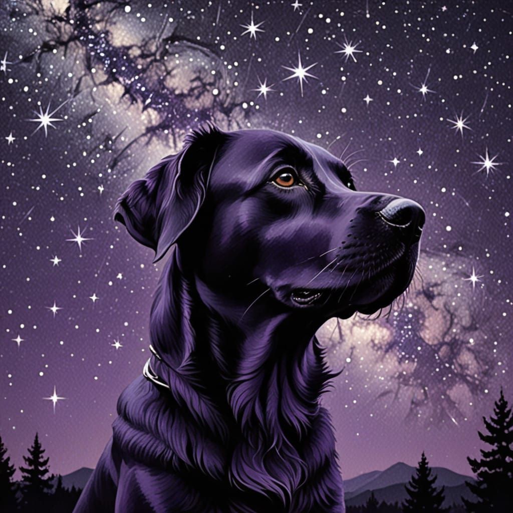 Purple Canine Starlight Masterpiece