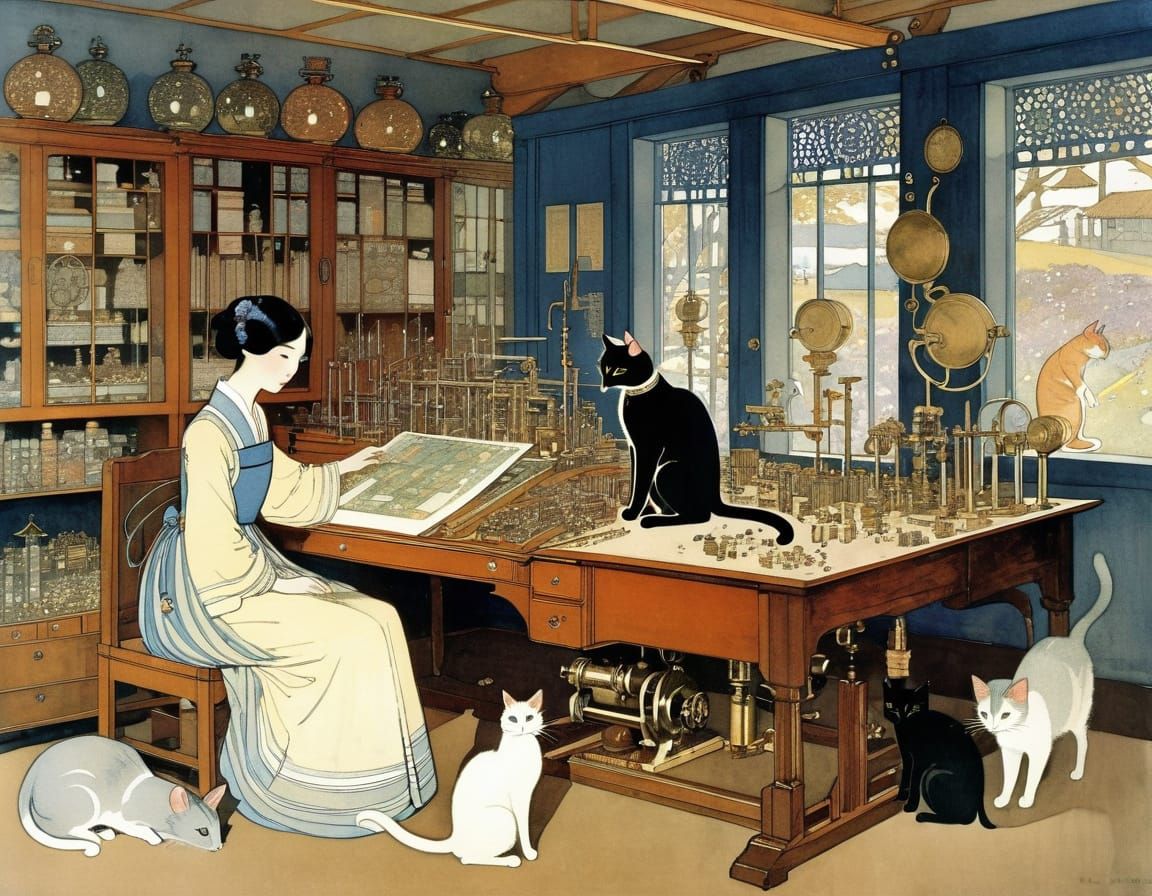 Inventor and Feline-Mammalian Hybrid Innovations