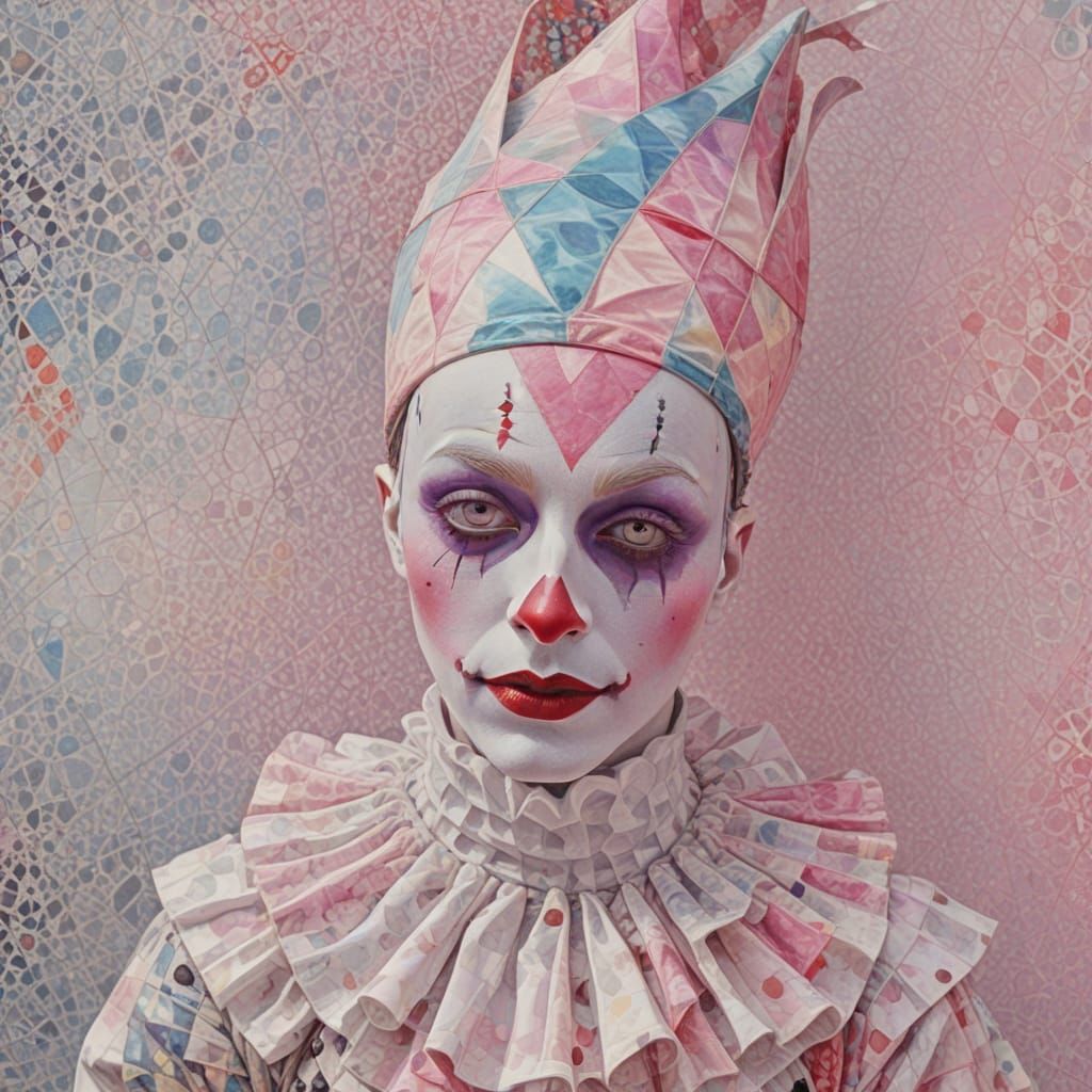 Eccentric Expressionist Masterpiece of Fractal Hyperrealism