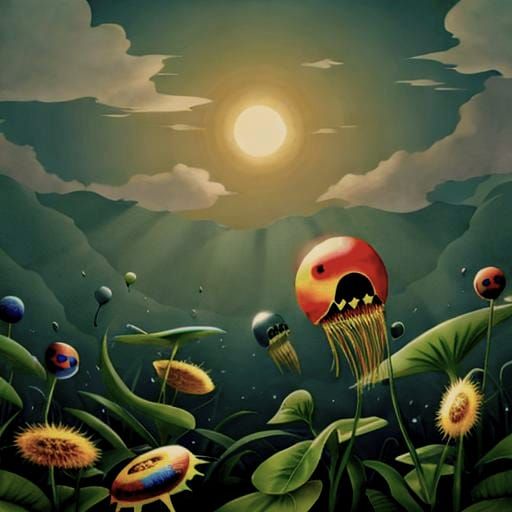 Abstract AI Interpretation of Weirdness