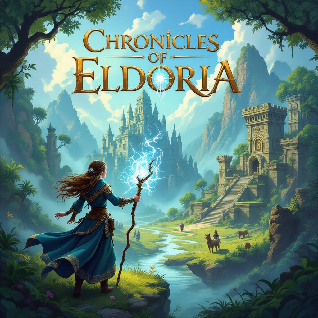 Chronicles of Eldoria: A Fantasy Game Cover