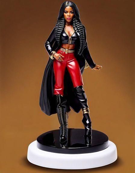 Stylized Collectible Figurine of a Character