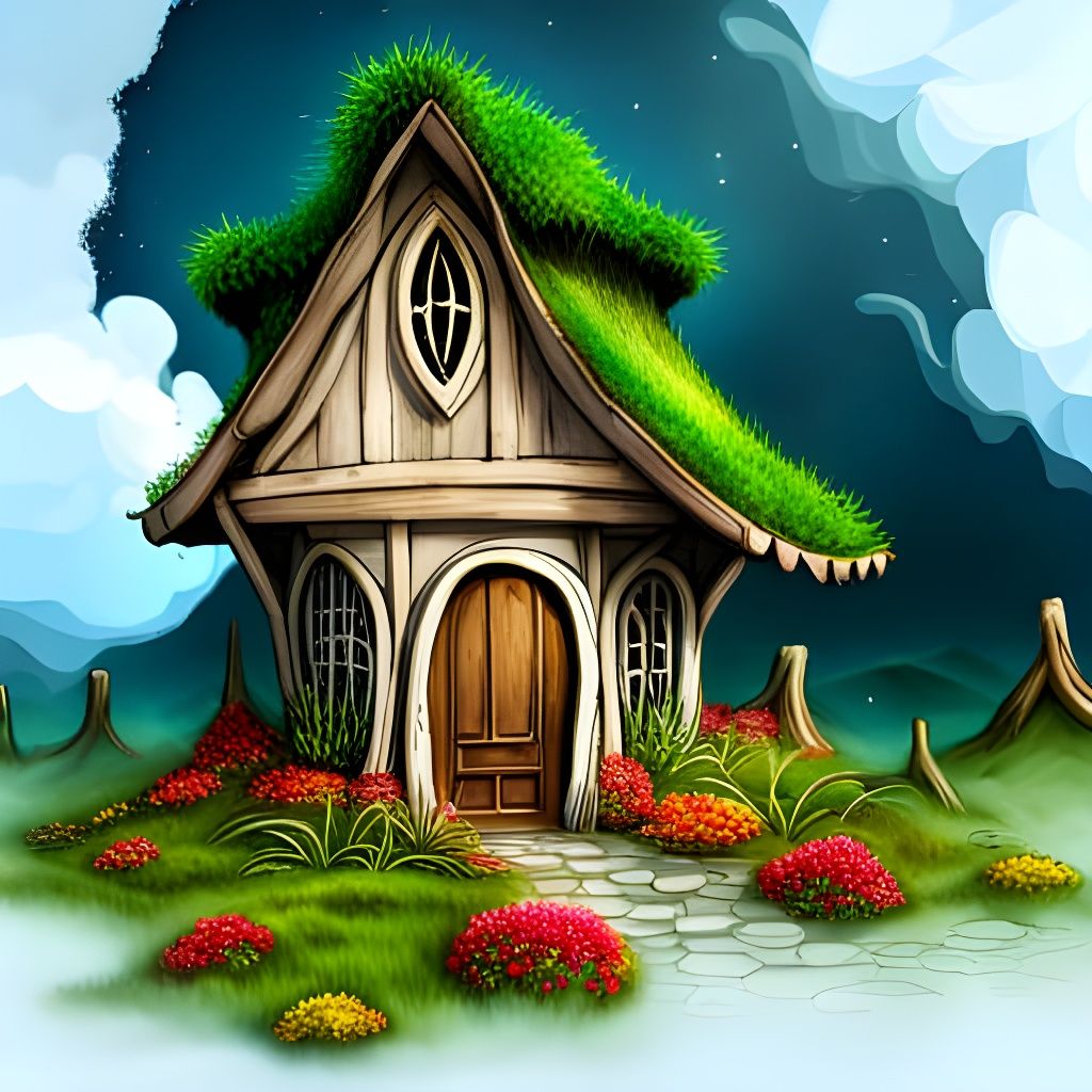 Fantasy faerie house