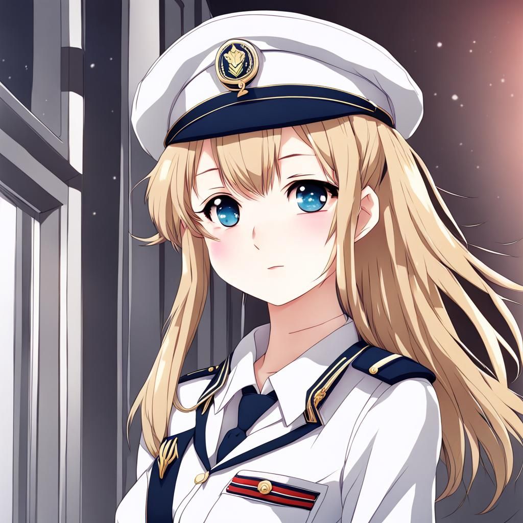 Anime Girl in School Uniform