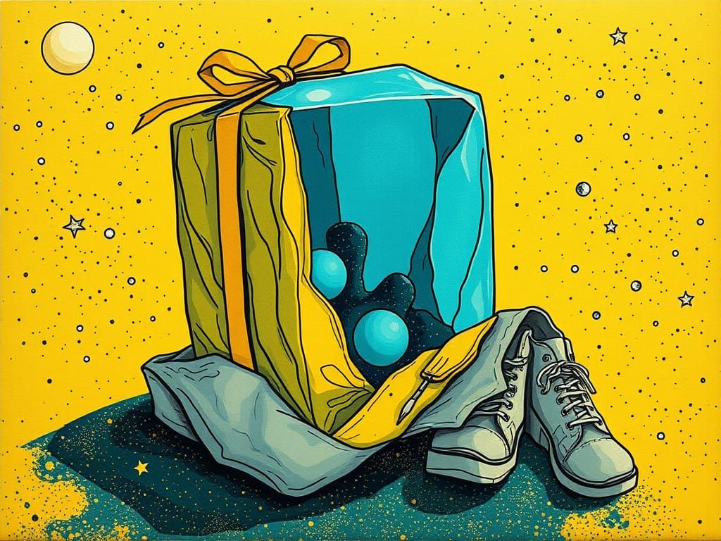 Glowing Gift from the Cosmos