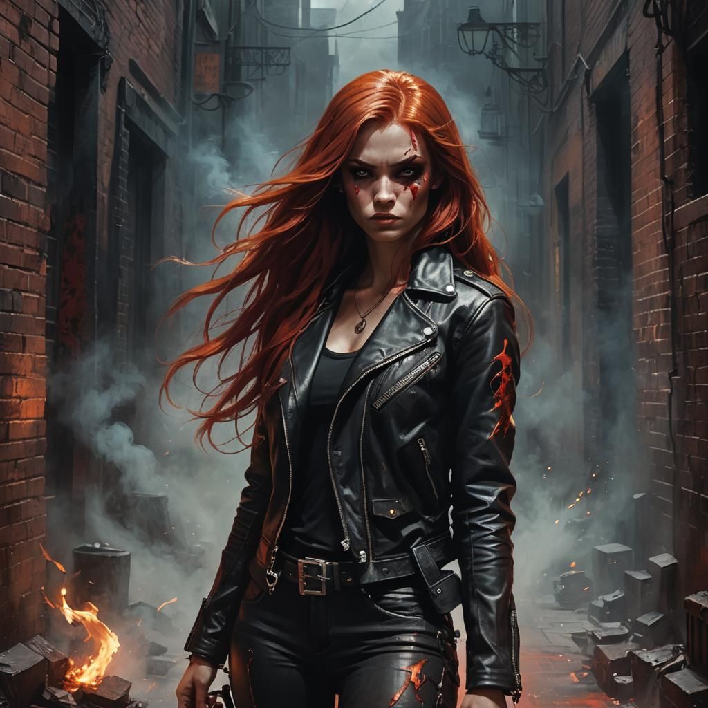 Sultry Half Demon Emerges from Dark Shadows