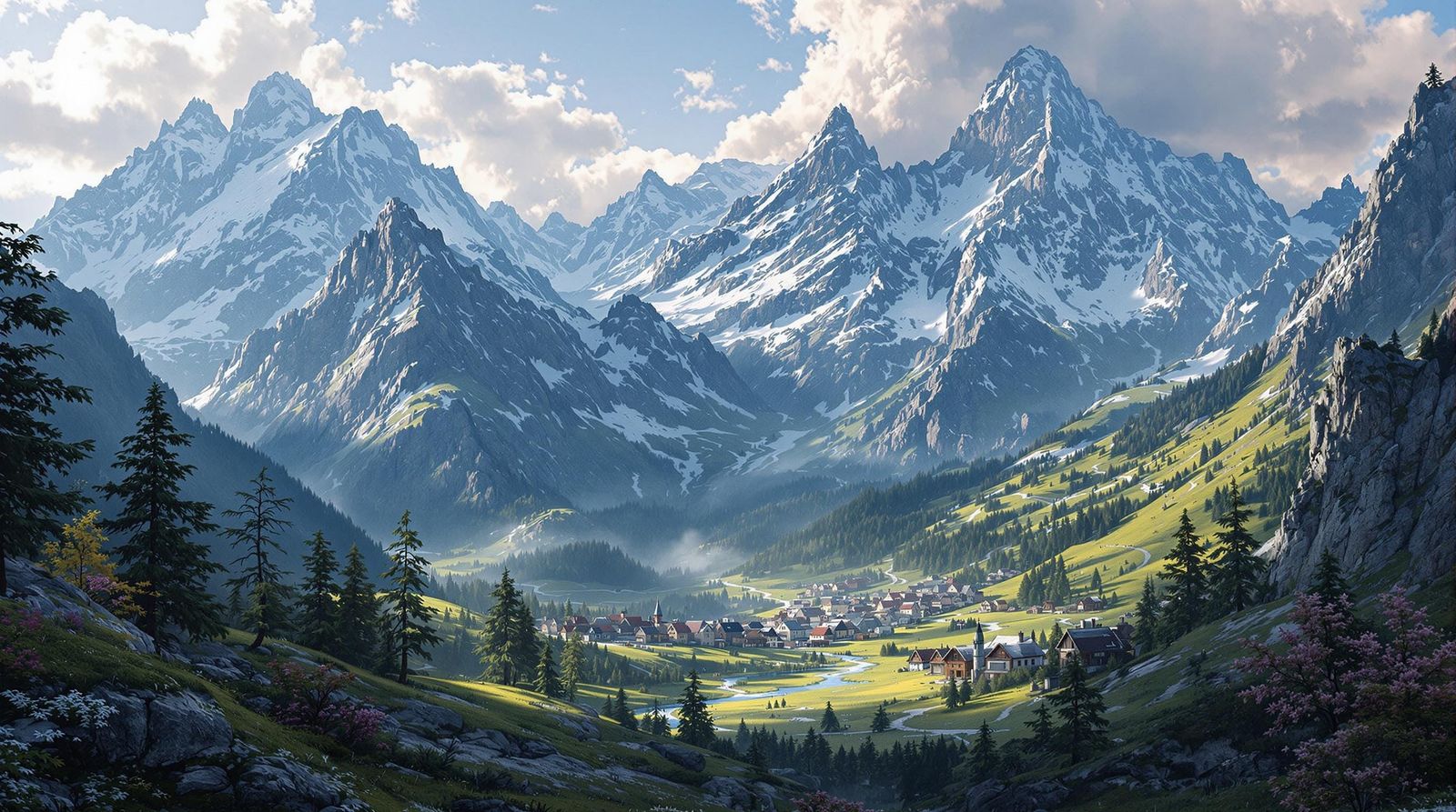 German alps