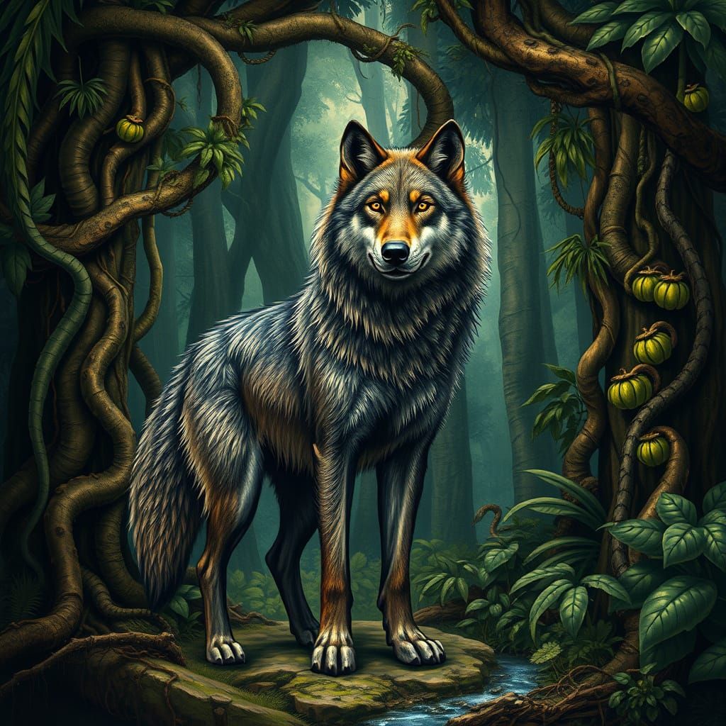A wolf