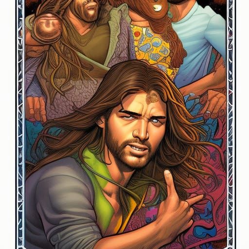 Stylized Emoji in Comic Book Art Style