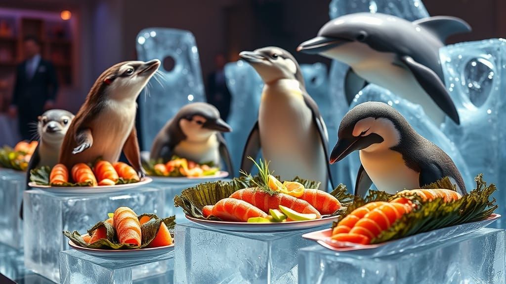 Glamorous Aquatic Award Show Celebrates Seafood Delights in ...