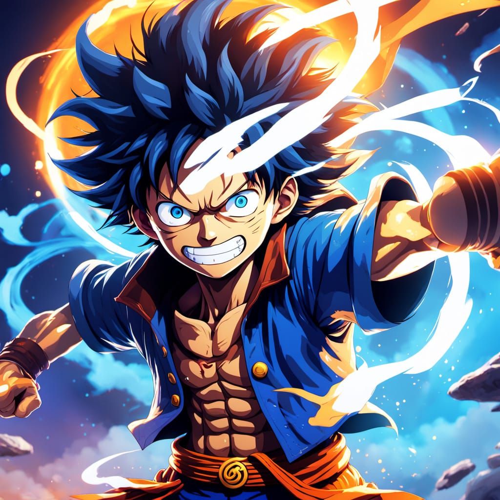 Monkey D. Luffy in Epic Gear 5 Pose