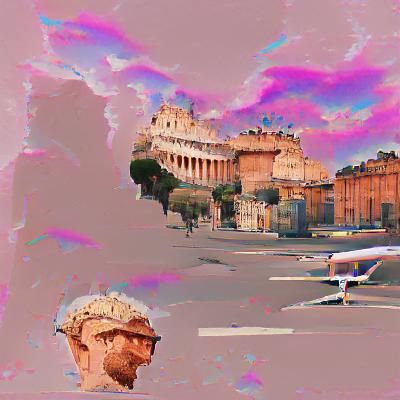Digital Rendering of Ancient Rome