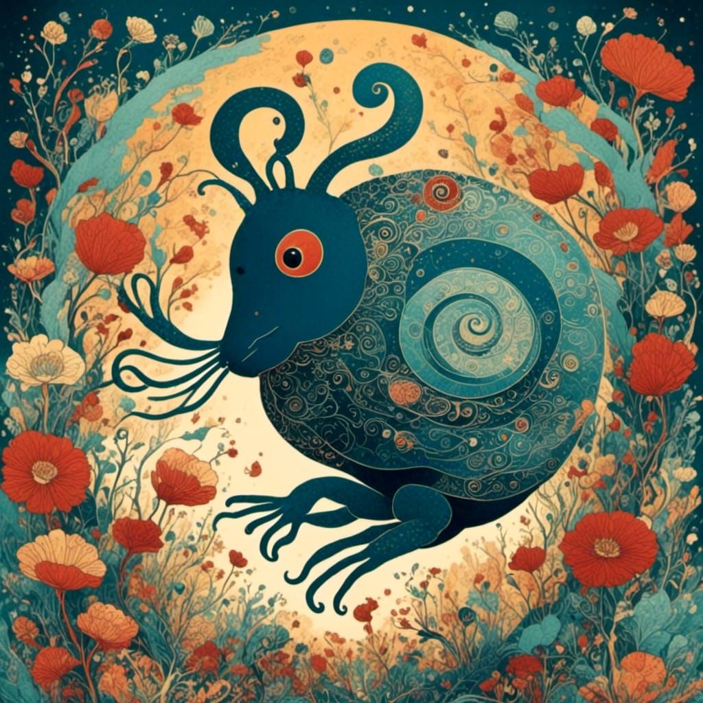 Enamel Cicada Song: Glossy Insect Art