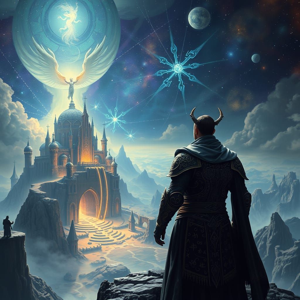 Ethereal Guardian of Phenexia's Radiant Kingdom