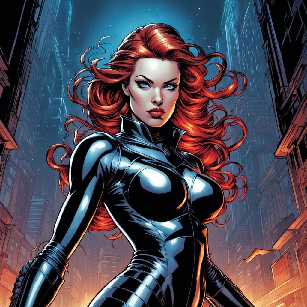 Mistress Velocity Comic Book Art