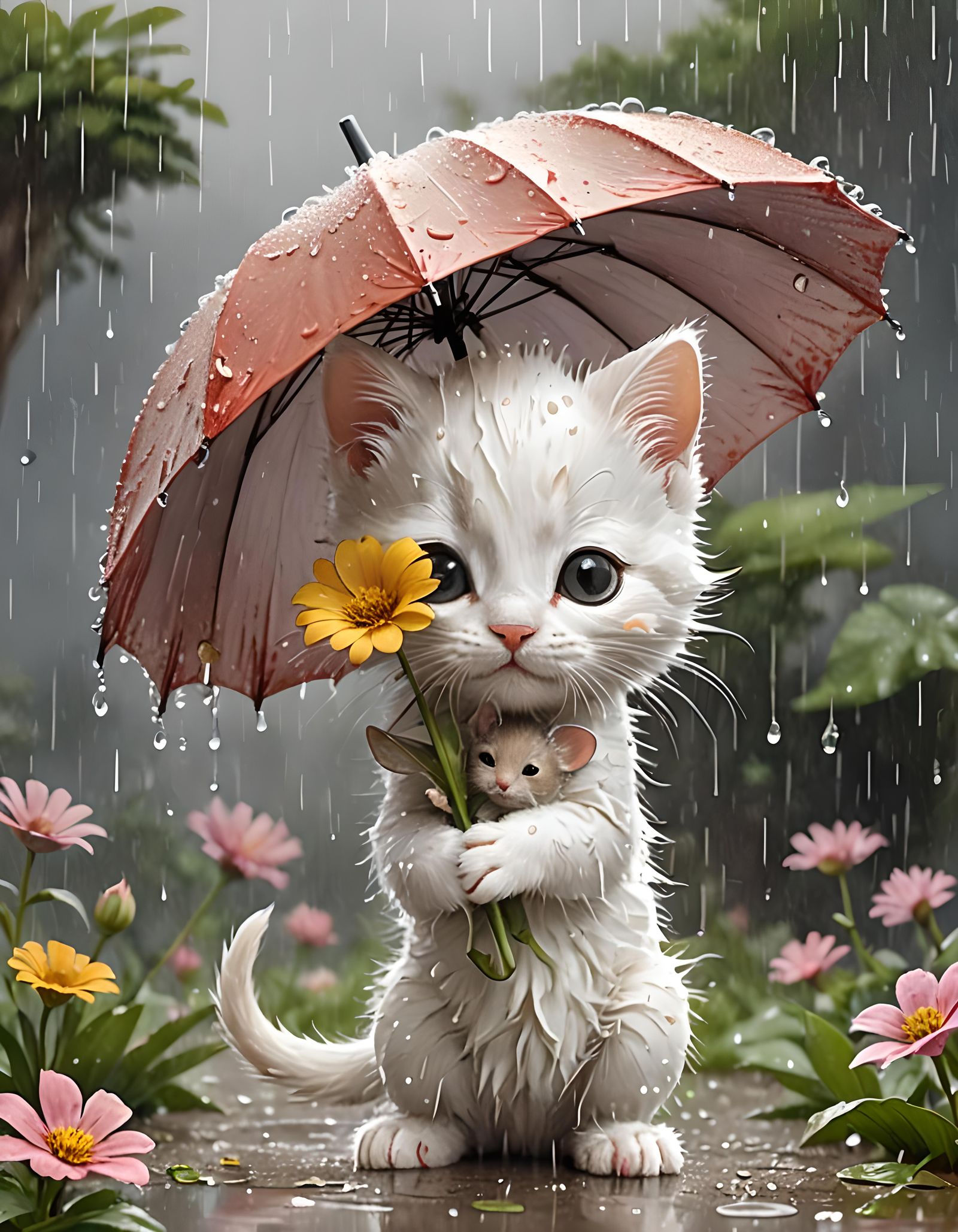 Temporary Truce Due to Rain