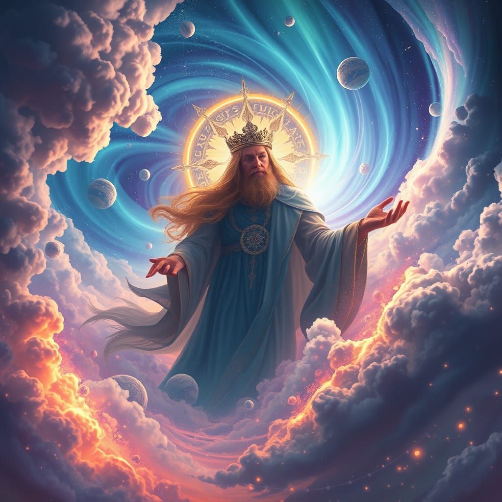 Rea Garvey Surrounded by Celestial Splendor