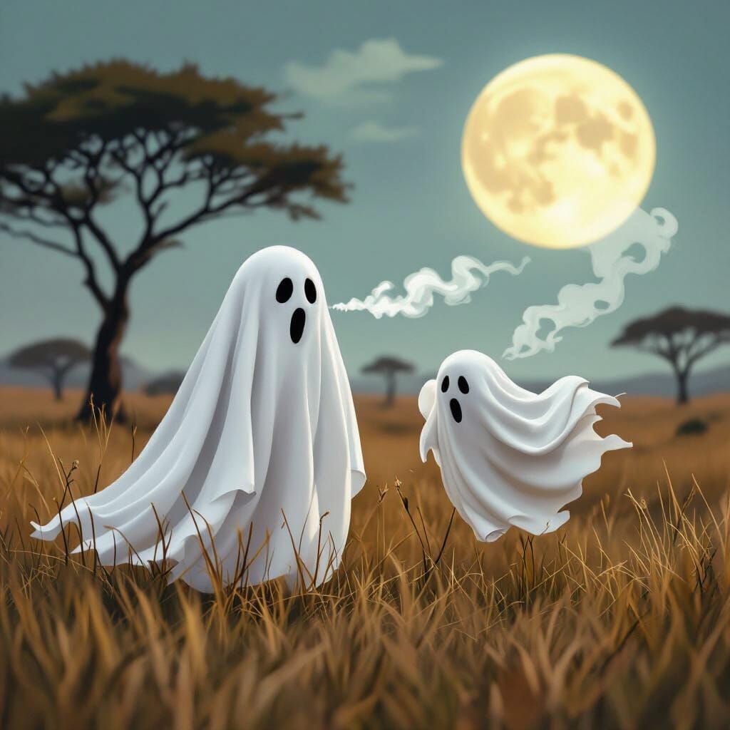 Spookasem ghosts breath in Afrikaans.