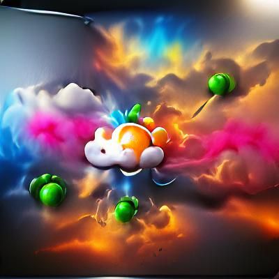 Close-Up of a Shiny Cloudberry