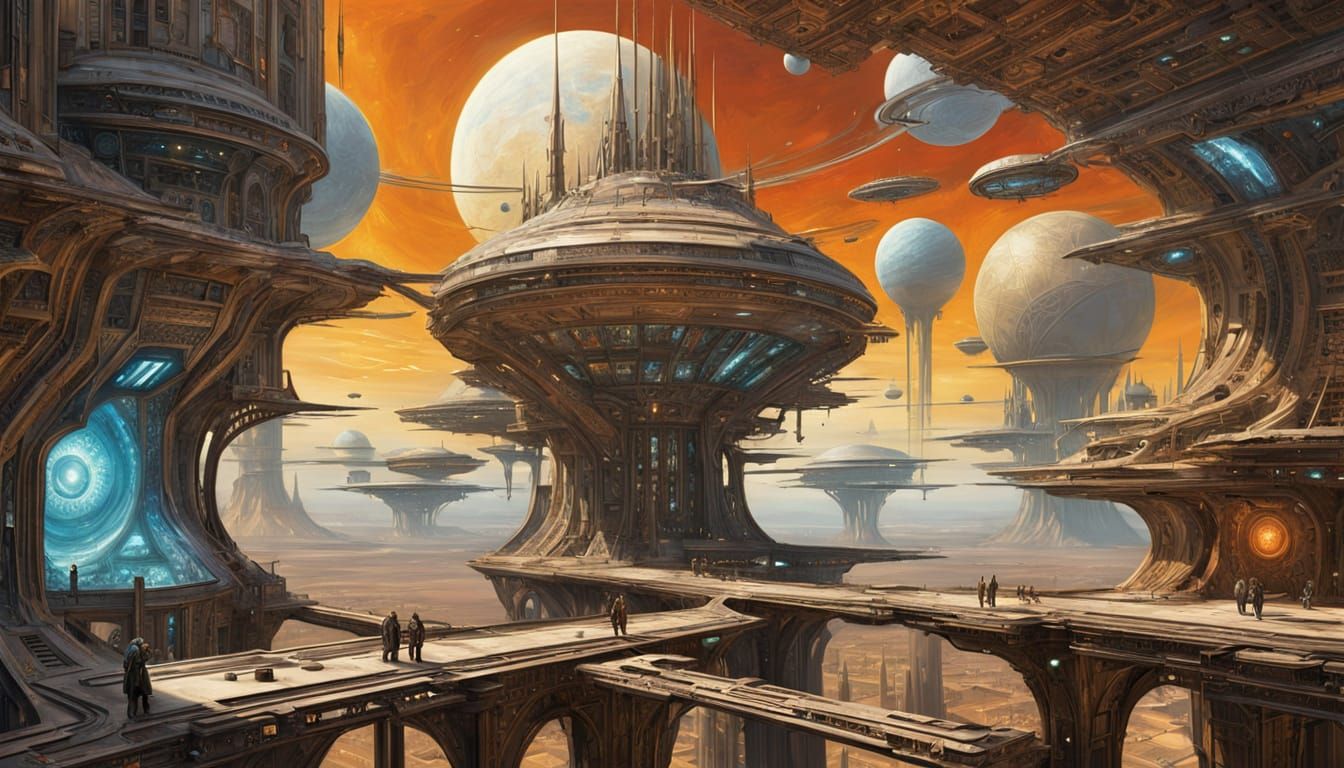 Painter in Studio with Brushes, Oil Painting in Academic Art